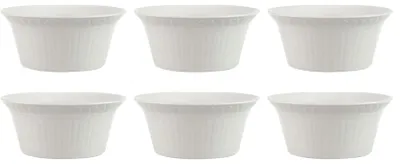 Produktbild von Villeroy & Boch Cellini 6er Set Dessertschale 12 cm weiß Porzellan