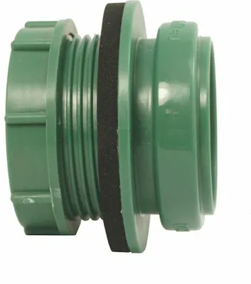 Produktbild von Anschraub-Muffe DN 50 für Regensammler, KS-grün, 50001AM