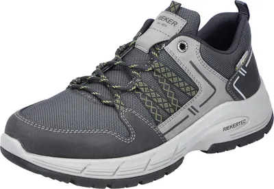 Produktbild von Rieker Schnürschuh - Schwarz / Grau Kunstleder Größe: 43 Normal