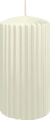 Produktbild von Rillen Kerzen Elfenbein 150 x Ø 80 mm, 4 Stück