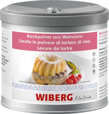 Produktbild von Weinstein Backpulver ca.420g 470ml von Wiberg