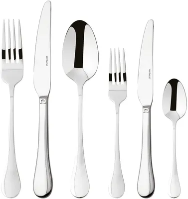 Produktbild von Elegantes Edelstahl Besteckset für 6 Personen
