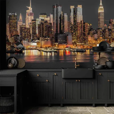 Produktbild von Vlies Fototapete - NYC: Twilight 350x256 cm Städte d-B-0060-a-c