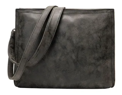 Produktbild von Fritzi aus Preußen Schultertasche Mimie02 Vintage Hobo Bag Black Idol anthrazit