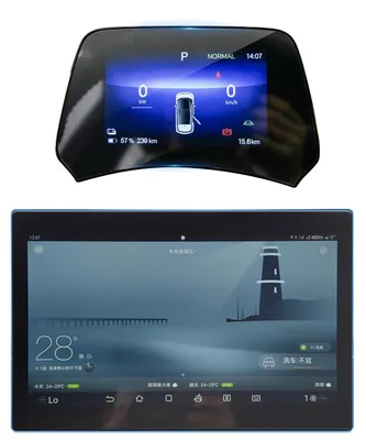 Produktbild von Elzusha – Schutzfolie für das Navigationssystem und das Armaturenbrett des BYD Dolphin