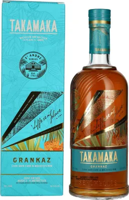 Image de Takamaka GRANKAZ Rum Batch 3 Vintage 2024 51,6% Vol. 0,7l en boîte cadeau
