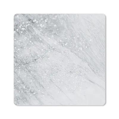 Produktbild von MuchoWow® Mauspad Mousepad Marmor - Adern - Glitzer 30x30 cm - Mousepads - Maus Mat - Pad - Mausunterlage - Gaming