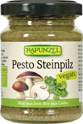 Produktbild von Rapunzel - Pesto Steinpilz, vegan - 130ml