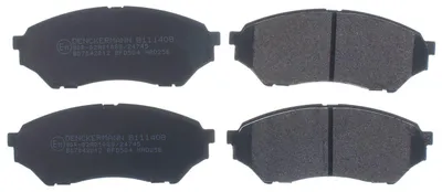 Produktbild von DENCKERMANN Bremsbeläge Satz Vorne Bremsklötze für MITSUBISHI PAJERO PININ (H6W, H7W) B111408