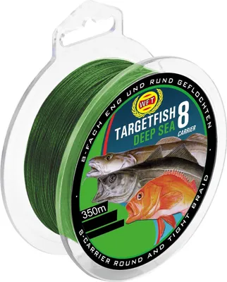 Produktbild von WFT TF8 Surf Deep Sea green 350m - Meeresschnur, Durchmesser/Tragkraft:0.25mm / 24kg Tragkraft
