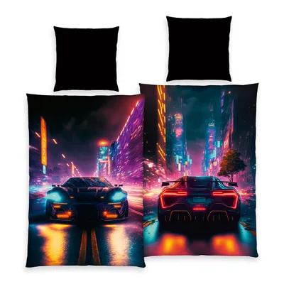 Produktbild von Neon Car Bettwäsche