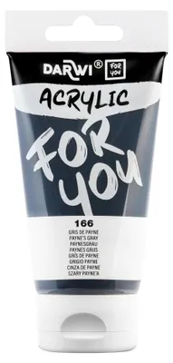 Produktbild von Acrylfarbe DARWI Acryl 75 ml - Paynesgrau