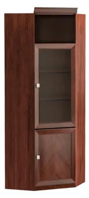 Produktbild von Eckvitrine Schrankvitrine Sammlerschrank Vitrinenschrank Regalvitrine