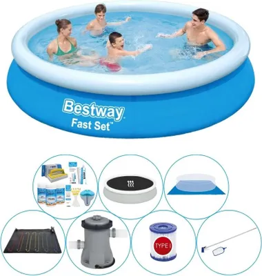 Zdjęcie produktu dla Bestway Fast Set 366x76 cm okrągły - zestaw basenowy