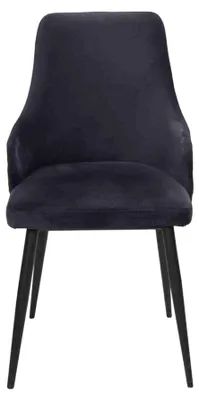 Produktbild von Moderner Schwarzer Stuhl Polstermöbel Designer Küchen Holzgestell Stühle