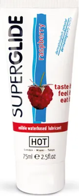 Produktbild von HOT Superglide waterbased raspberry 75ml