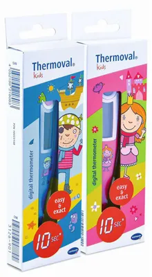 Zdjęcie produktu dla Hartmann Thermoval® kids, termometr kliniczny | opakowanie (1 szt.)