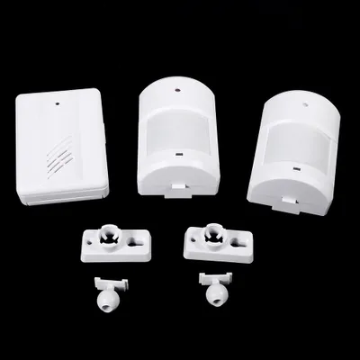 Image de Capteur de mouvement Alerte sans fil Secure System T��r Sonnette d'alarme pour la maison (1 r�cepteur 2 �metteurs)