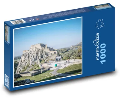 Produktbild von Puzzle 1000 Slowakei - Burg Devín - martinpuzzle