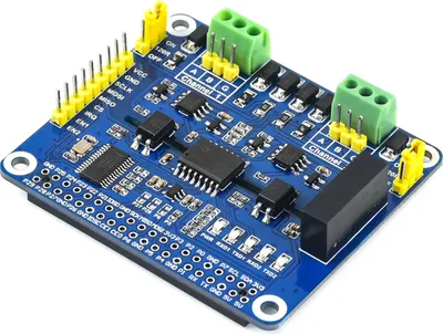Produktbild von WaveShare 2-Channel Isolated RS485 Expansion HAT for Raspberry Pi