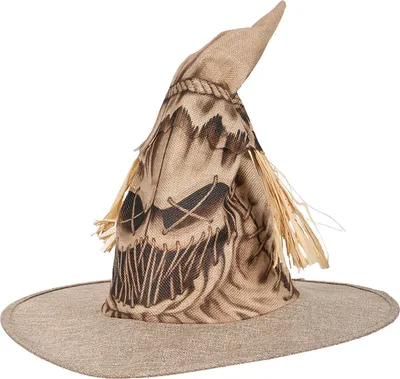 Produktbild von Halloween Vogelscheuche Hut Stroh Hexenhut Halloween Party Cosplay Kostüm für Männer Frauen Dress Up Zubehör