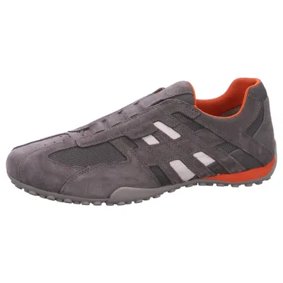 Produktbild von Geox SNAKE Herrenschuhe - sportliche Slipper - Halbschuhe grau Freizeit NEU