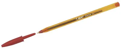 Produktbild von BIC 872720, Stick pen, Rot, Rot, Transparent, Kunststoff, Kunststoff, Fine