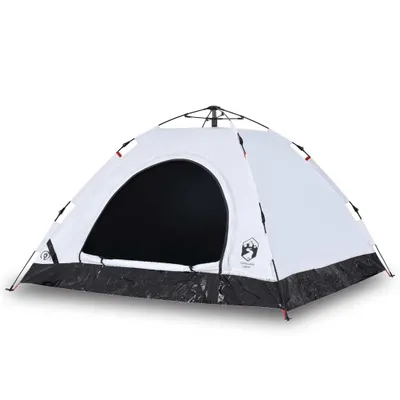 Produktbild von vidaXL Campingzelt 5 Personen Weiß Verdunkelungsstoff Quick Release