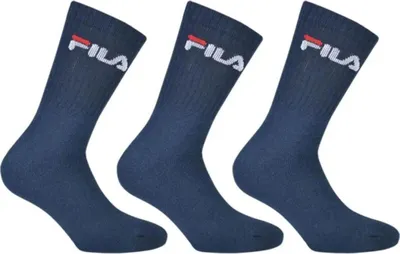 Zdjęcie produktu dla Skarpetki Fila Crew Tennis 3-pak uni  Granatowe 35-38
