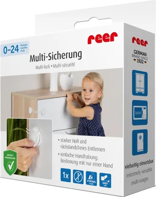 Obrázok produktu pre REER Multi-Sicherung Kunststoff weiß