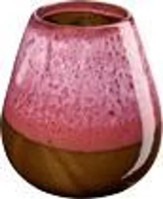 Image de ASA Selection, collection "Il capriccio". Vase violet, diamètre 9 cm, hauteur 18 cm