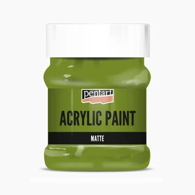 Immagine prodotto di PENTART Colore acrilico opaco, 230 ml, oliva