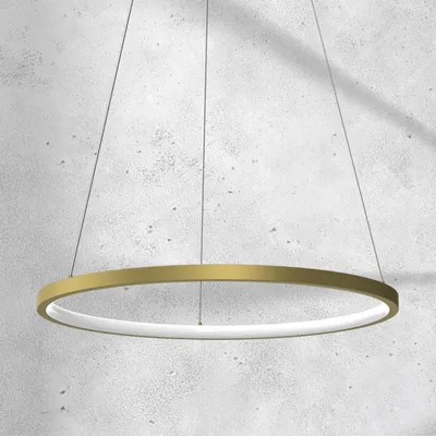 Image de Suspension LED Ronday 50 cm 27 W dorée