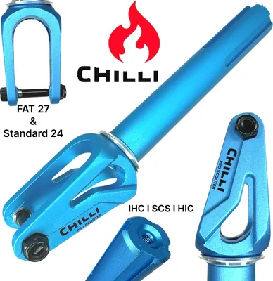 Produktbild von Chilli Pro Scooters FAT27+24 Stunt-Scooter Fork IHC I SCS I HIC Hell Blau