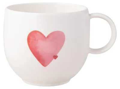 Produktbild von Villeroy & Boch With Love Henkelbecher Sending Love 290 ml