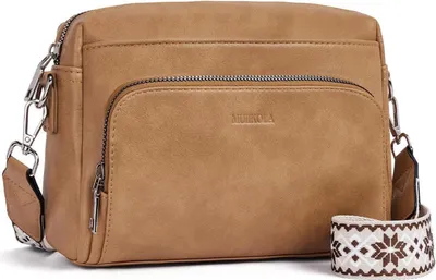 Produktbild von MUIIKOLA Umhängetasche Damen Crossbody Damen Klein RFID Kunstleder