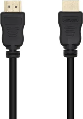 Produktbild von AISENS A119-0528, 1 m, HDMI Typ A (Standard), HDMI Typ A (Standard), 3D, 10,2 Gbit/s, Schwarz