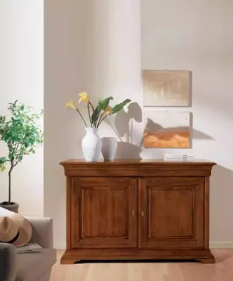 Immagine prodotto di Credenza Mobile in legno Cassettiera marrone Credenze Camera da letto Soggiorno
