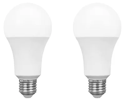 Produktbild von Spectrum E27 LED Lampe A60 20W 2045lm 6000K Kaltweiß 230V 60mm 2 Stück