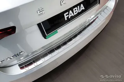 Produktbild von Avisa Ladekantenschutz 2/35562 Hinten für SKODA Fabia IV Schrägheck (PJ3) Edelstahl