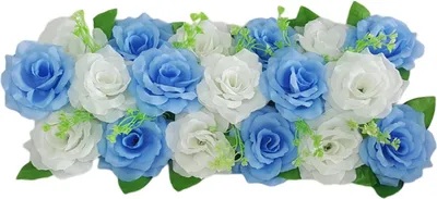 Produktbild von Simulation Blume ohne Wasserstoffkunst DIY Hochzeit künstliche Rosenblumenreihe Dekoration Wohnkultur-I