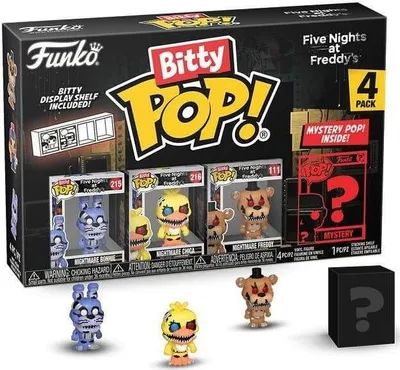 Immagine prodotto di Five Nights at Freddy's Bitty POP! Vinyl Figuren 4er-Pack Display (12) 2,5 cm