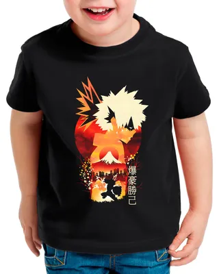 Produktbild von style3 Katsuki Bakugou Kinder T-Shirt superhero japan acade mia manga