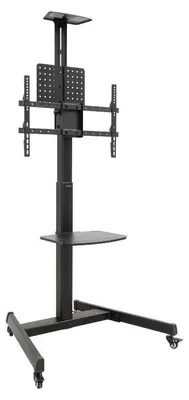 Image de TooQ FS1184M-B, 200 x 200 mm, 600 x 400 mm, -12 - 5°, 90°, acier, noir
