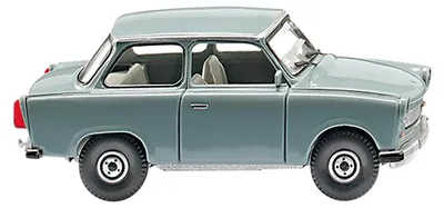 Image de Wiking 012906 H0 Trabant 601 S bleu alpin échelle HO 1:87