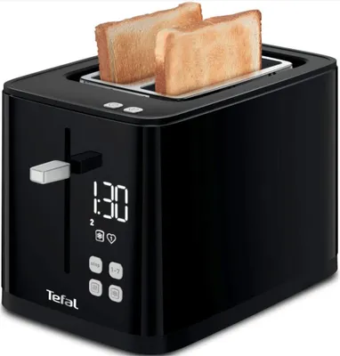 Produktbild von Tefal TT6408, 2 Scheibe(n), Schwarz, Berührung, 850 W, 167 mm, 240 mm