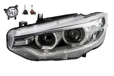 Immagine prodotto di Fari compatibili per BMW Serie 4 (F32, F33, F36) dal 07/2013 al 02/2017, con tecnologia Xenon, fendinebbia e luci. Codici: 63117377843, 7377843, 63177248911, 7248911. Johns