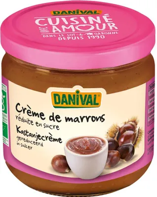 KREM Z KASZTANÓW JADALNYCH BIO 380 g - DANIVAL