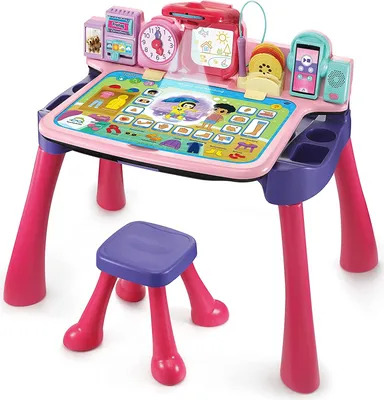 Produktbild von vtech Vtech 80-540954 5-in-1 Magischer Schreibtisch pink