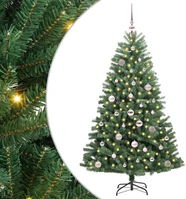 Immagine prodotto di Albero di Natale Artificiale con Rami Pieghevoli Verde 150 cm